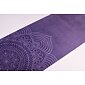 YOGGYS [PURE MEDITATION INFINITY] fialová designová jógová podložka s mandalou