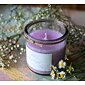 přírodní aroma svíčka fialová svěží květinová dámská vůně blush bouquet