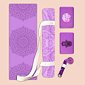 Multipack set with profi yoga mat MANDALA LILA