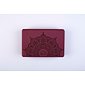 YOGGYS - designová jógová cihlička, bordo [MANDALA]