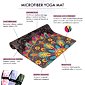 design mat, Designová ekologická jógová podložka, jógamatka 