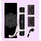 Multipack set with profi yoga mat MANDALA SILVER