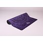 YOGGYS [PURE MEDITATION INFINITY] fialová designová jógová podložka s mandalou