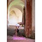 jógová podložka, jógový koberec, designová podložka na jógu ARABIAN NIGHTS vínová, fialová, orientální