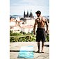 YOGGYS [AQUA] zelená designová jógová podložka