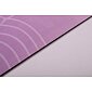YOGGYS [PURE MEDITATION LAVENDER] fialová designová jógová podložka s mandalou
