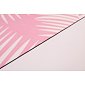 YOGGYS [PINK TROPICAL] růžová designová jógová podložka s tropickým motivem 