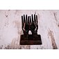 Business Card/Jewellery Stand BROWN