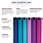 YOGGYS - barevná jógová podložka z PVC materiálu