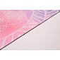 YOGGYS [ILLUMINATION] růžová/modrá designová jógová podložka s mandalou