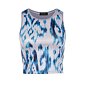 MANDALA Cropped Top, ikat print